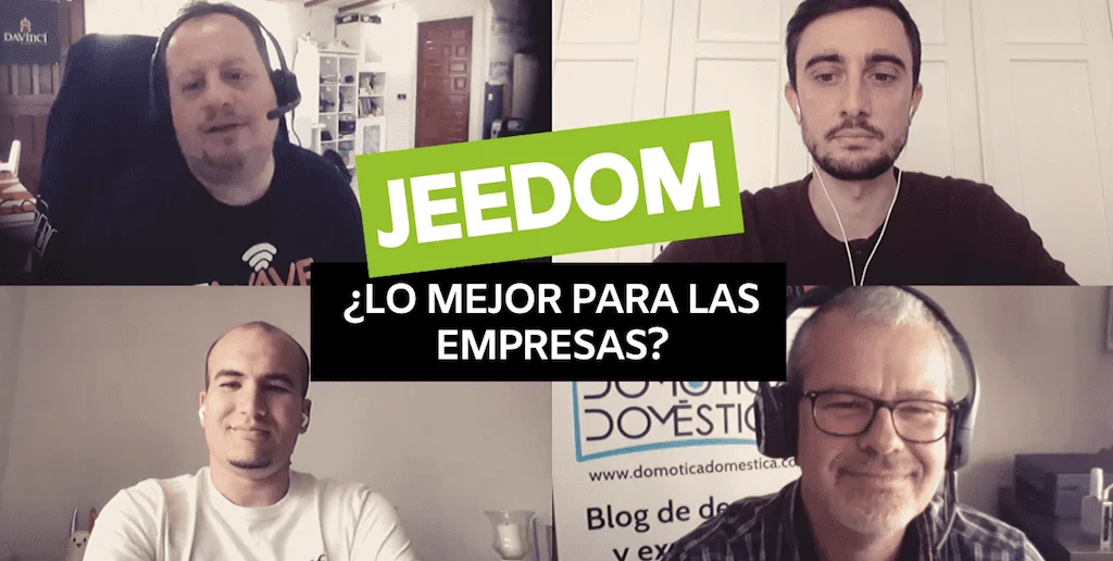 JEEDOM ofrece diferentes beneficios con domótica para empresas
