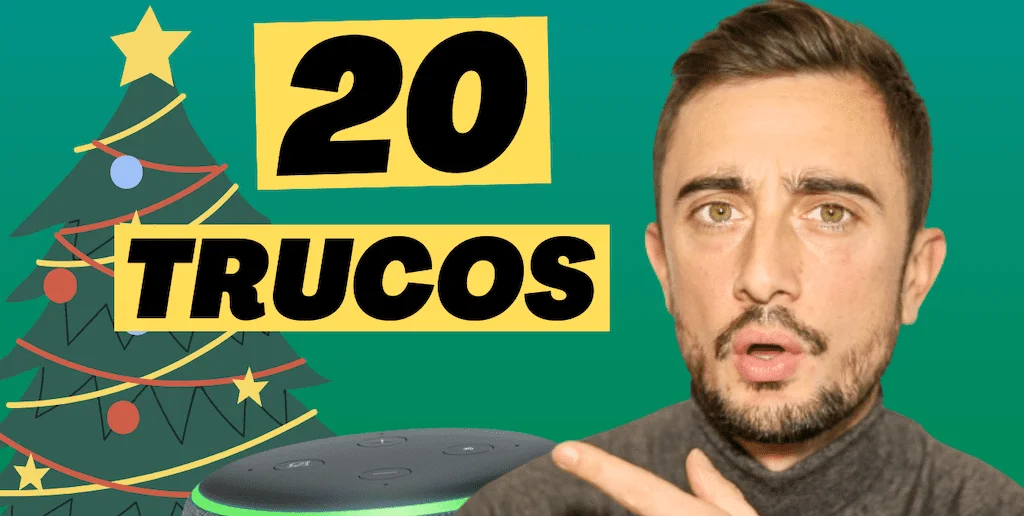 Descubre ideas de usos con Alexa para Navidad.