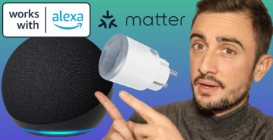 Enchufe inteligente Matter compatible con Alexa