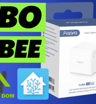 Aqara Cube T1 PRO es un cubo Zigbee en forma de dado.