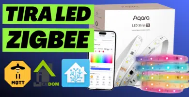 Aqara presenta una novedosa tira LED RGBIC Zigbee RLS-K01D.