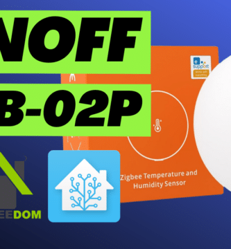 SONOFF SNZB-02P es el nuevo sensor de temperatura y humedad Zigbee.