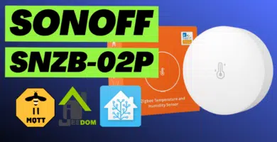 SONOFF SNZB-02P es el nuevo sensor de temperatura y humedad Zigbee.
