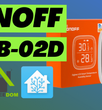 Sonoff lanza su nuevo sensor de temperatura y humedad Zigbee SNZB-02D.