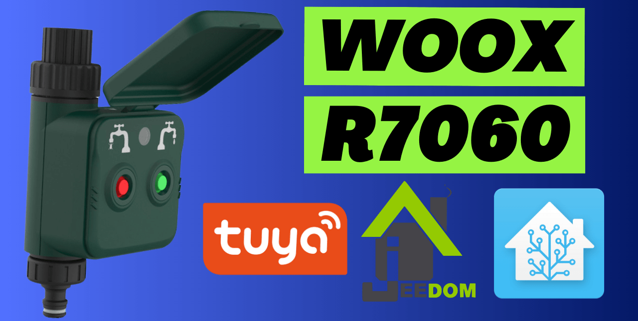 WOOX R7060: Controlador de rega Zigbee (Jeedom e Assistente Doméstico)