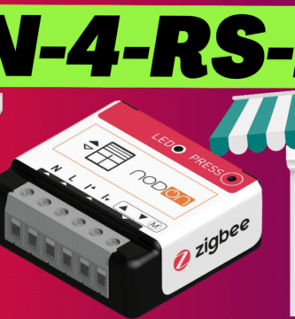 Convierte tu persiana en una persiana inteligente con NodOn SIN-4-RS-20.