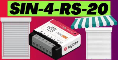 Convierte tu persiana en una persiana inteligente con NodOn SIN-4-RS-20.