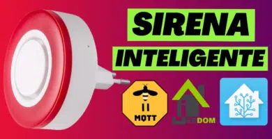 Heiman HS2WD-E es una sirena Zigbee con alarma visual y sonora de 95 dB que puedes usar con Home Assistant o Jeedom con Zigbee2Mqtt.