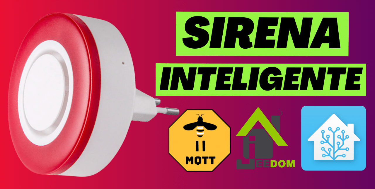 Heiman HS2WD-E es una sirena Zigbee con alarma visual y sonora de 95 dB que puedes usar con Home Assistant o Jeedom con Zigbee2Mqtt.