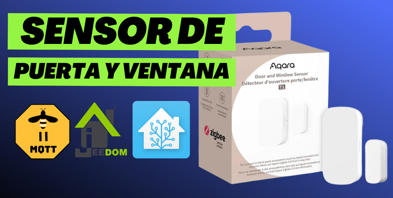 Descubre el sensor de puerta y ventana Zigbee Aqara DW-S03D.