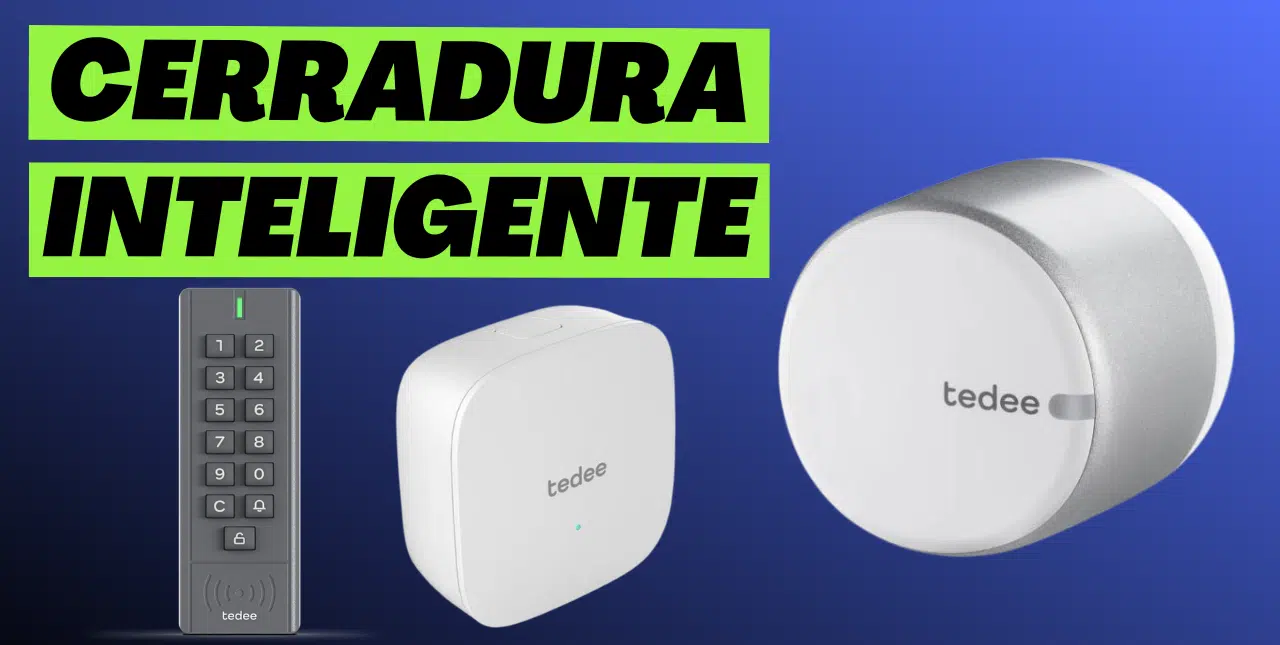 Tedee GO es una cerradura inteligente.