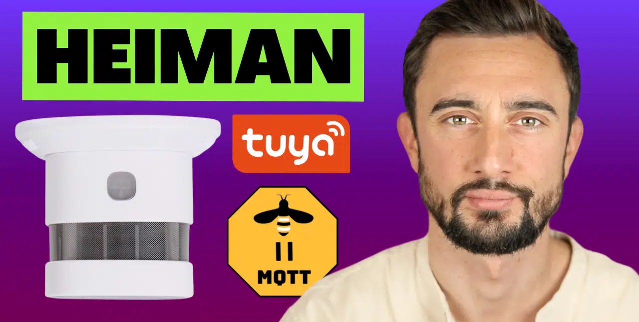 Heiman HS1SA-E es un detector de humo Zigbee 3.0
