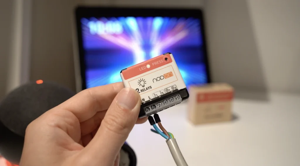 NodOn SIN-4-2-20 : Dual Zigbee lighting module compatible with Home Assistant