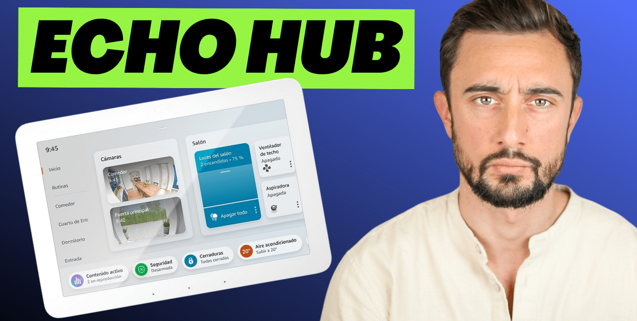 Echo Hub es el nuevo asistente de voz de Amazon Alexa.