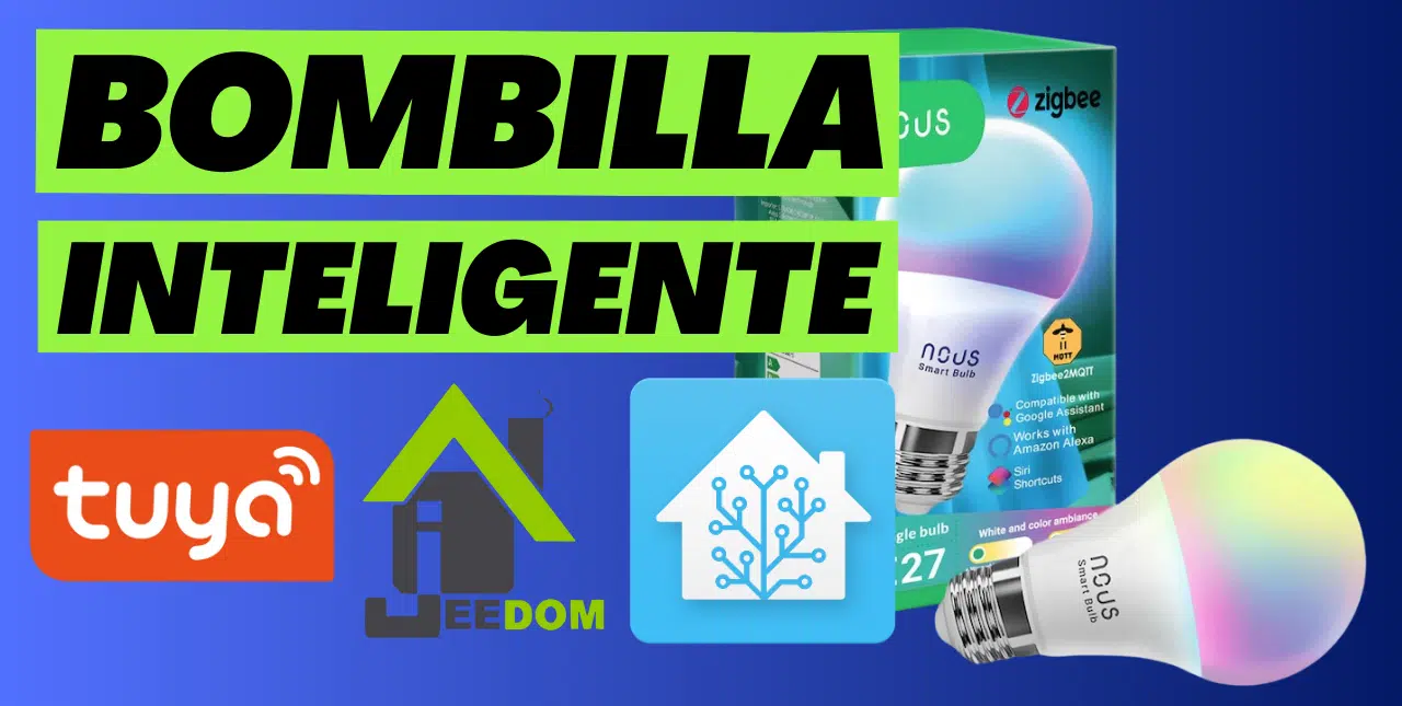 Descubre las funciones de la bombilla inteligente NOUS P3Z.
