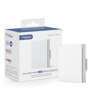 Aqara - Interruptor Zigbee 3.0 sin neutro WS-EUK01