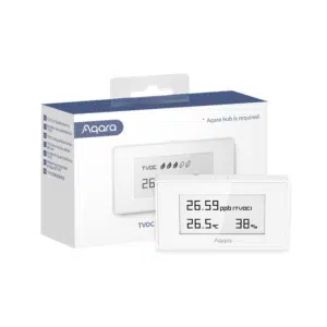 Aqara - Sensor de calidad del aire Zigbee (temperatura, humedad, COVT) AAQS-S01
