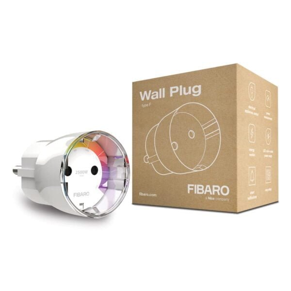 FIBARO - Enchufe Z-Wave con medición de consumo FGWPF-102-5