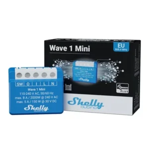 Shelly Qubino - Módulo contacto seco Z-Wave+ 800 Shelly Wave 1 Mini