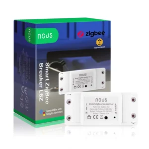 Nous - Módulo Zigbee ON/OFF 10A compatible Tuya y Zigbee2MQTT L6Z