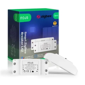 Nous - Módulo Zigbee ON/OFF 10A compatible Tuya y Zigbee2MQTT L6Z-2