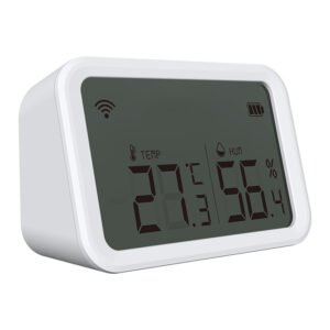 Neo NAS-TH02B2 es un sensor Zigbee de temperatura y humedad con pantalla.