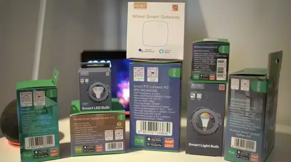 Moes MHUB-MS: Hub Zigbee de Tuya Smart Life