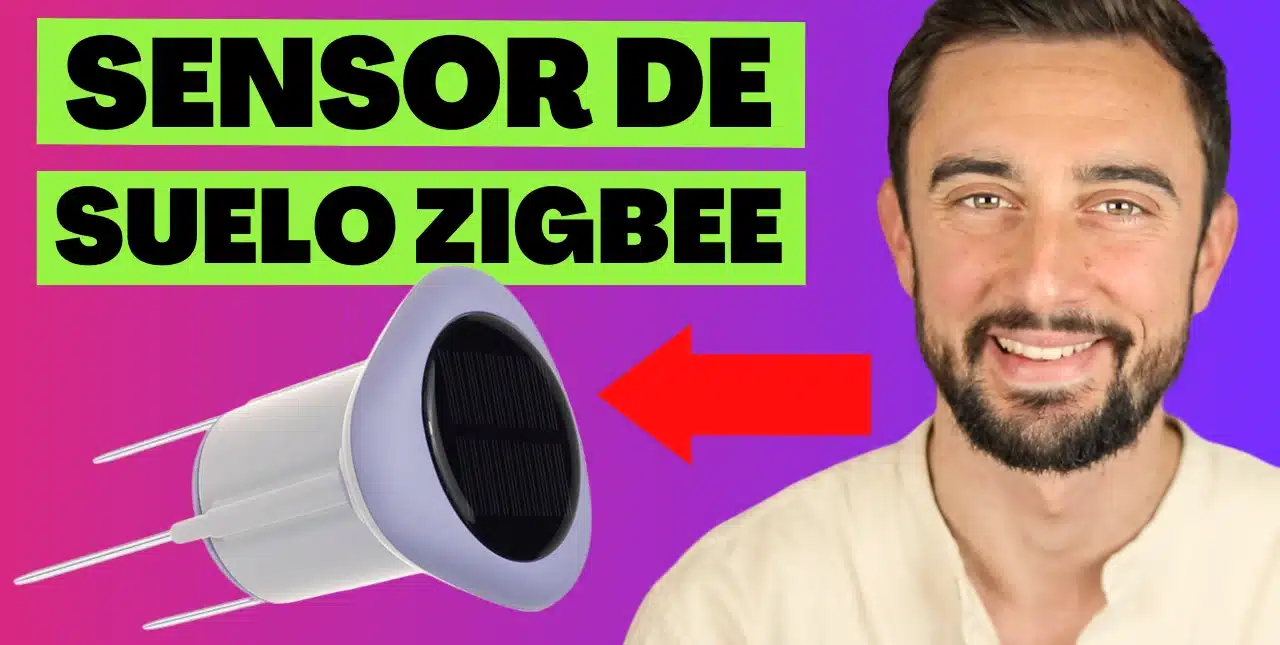 Gracias al sensor de suelo Zigbee Neo NAS-STH02B2 compatible Tuya y Z2M, optimizas y automatizas el riego de plantas en maceta o jardín.