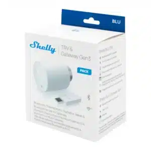 Reduce tu gasto energético y mejora el confort en tu casa con el cabezal termostático Bluetooth de radiador Shelly BLU TRV.