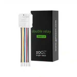 Controla 2 cargas eléctricas desde tu teléfono con Zooz ZEN52.