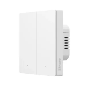 El Interruptor WiFi Matter M5-2C-86W Sonoff, es la opción perfecta para actualizar tu hogar con tecnología inteligente, práctica y de uso sencillo.