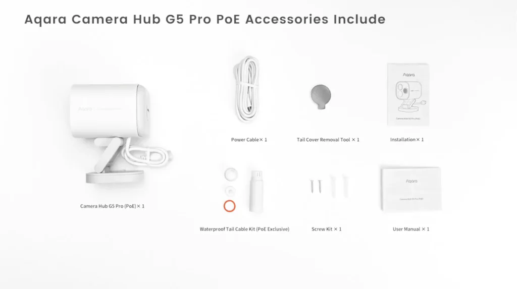 Aqara Camera Hub G5 Pro: Zigbee, Matter, Thread, IA Local in RTSP