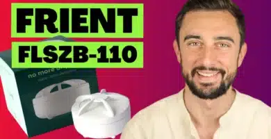 Detecta fugas de agua con el sensor de inundación Frient FLSZB-110.