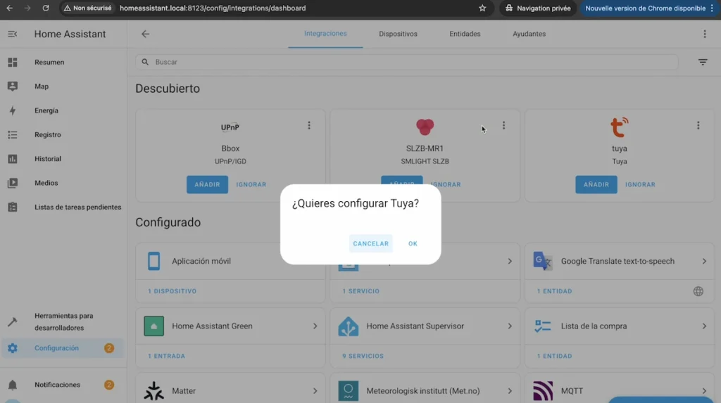 Урок за използване на устройствата Tuya Smart Life и Home Assistant.