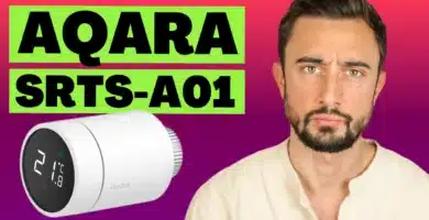 Aqara Thermostat E1 SRTS-A01 es una válvula termostática Zigbee.