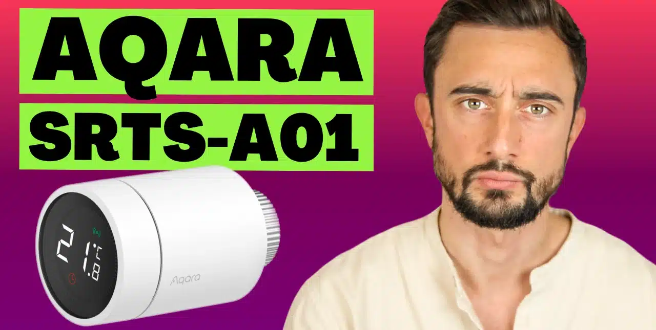 Termostat Aqara E1 SRTS-A01 je termostatický ventil Zigbee.