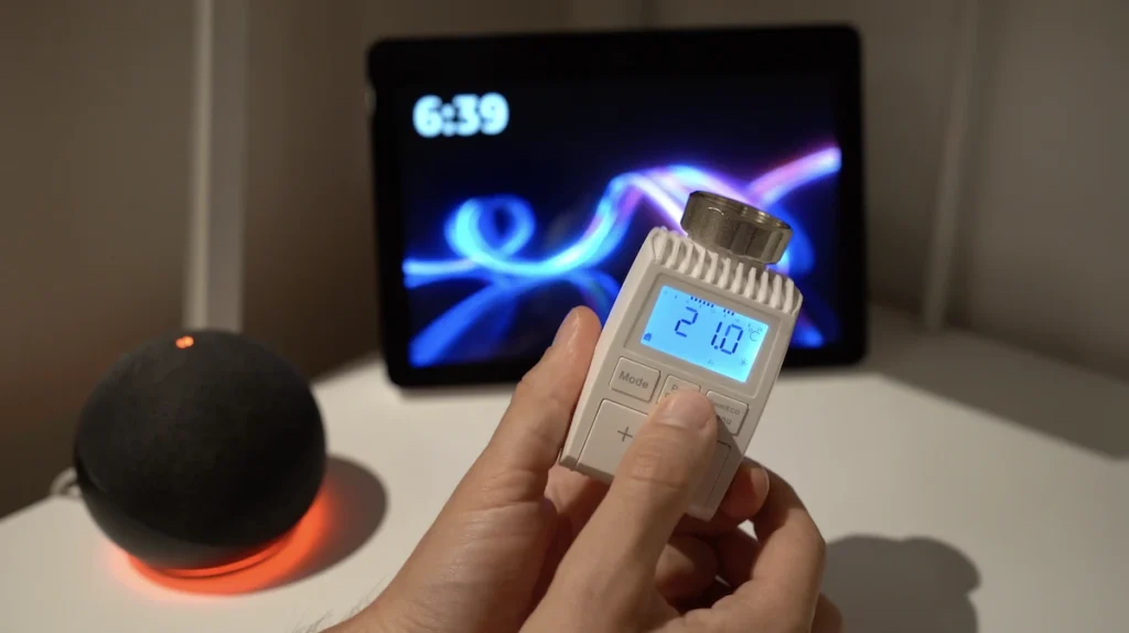 Moes TV01-ZB: Zigbee termostatventil kompatibel med Zigbee2mqtt och Tuya Smart Life
