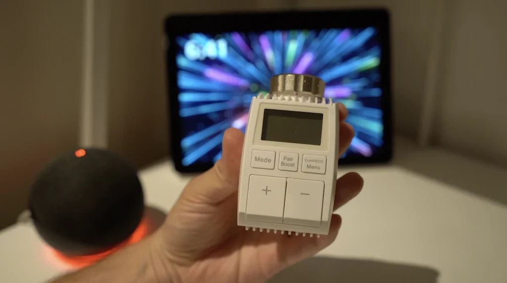 Moes TV01-ZB: Zigbee termostatventil kompatibel med Zigbee2mqtt och Tuya Smart Life