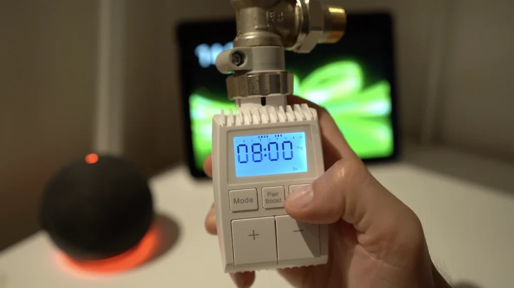 Moes TV01-ZB: Zigbee termostatventil kompatibel med Zigbee2mqtt och Tuya Smart Life