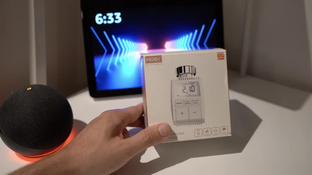 Moes TV01-ZB: Zigbee termostatventil kompatibel med Zigbee2mqtt och Tuya Smart Life