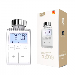 MOES - Zigbee 3.0 intelligent termostathuvud Tuya TV01-ZB