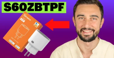 Controla un dispositivo eléctrico tradicional desde tu teléfono en cualquier parte del mundo con el enchufe Zigbee Sonoff S60ZBTPF.