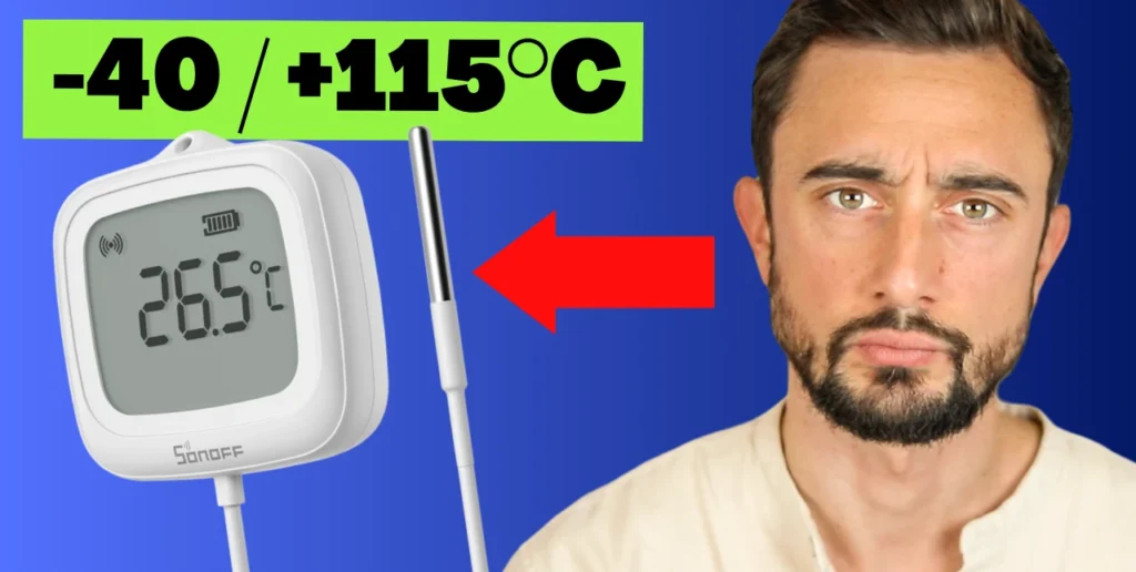 Descubre las funciones del sensor de temperatura Zigbee Sonoff SNZB-02LD.