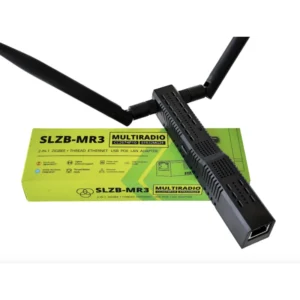 El SLZB-MR3 es un dongle Zigbee y Matter-over-Thread con conexión Ethernet y alimentación PoE, equipado con dos chipsets (CC2674P10 y EFR32MG24). Es compatible con Zigbee2MQTT y Home Assistant.