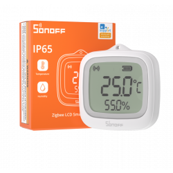 SONOFF - Zigbee IP65 Temperatur- und Feuchtigkeitssensor mit Display