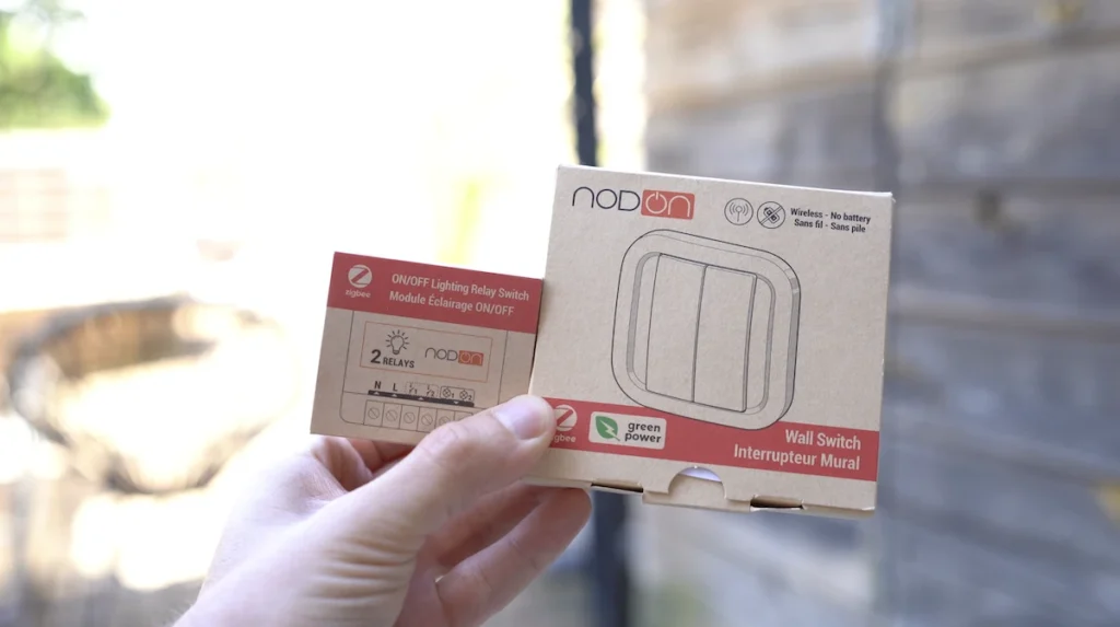 NodOn CWS-4-1-00: Batteryless and wireless Zigbee Green Power Switch