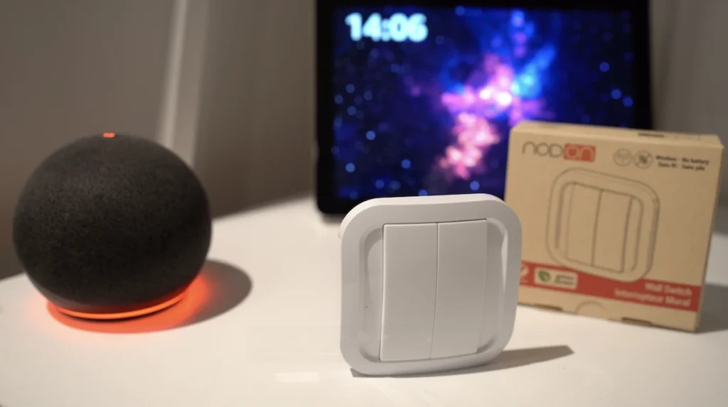 NodOn CWS-4-1-00: Batteryless and wireless Zigbee Green Power Switch