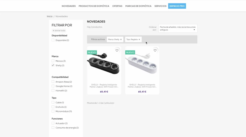Shelly Power Strip Gen4: Zigbee, Wifi, Bluetooth and Matter power strips
