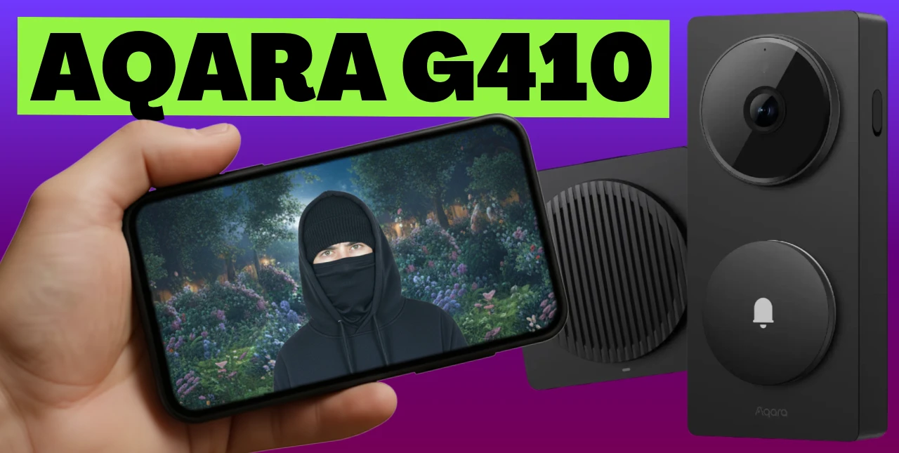 Descubra os pormenores da campainha inteligente Aqara G410.