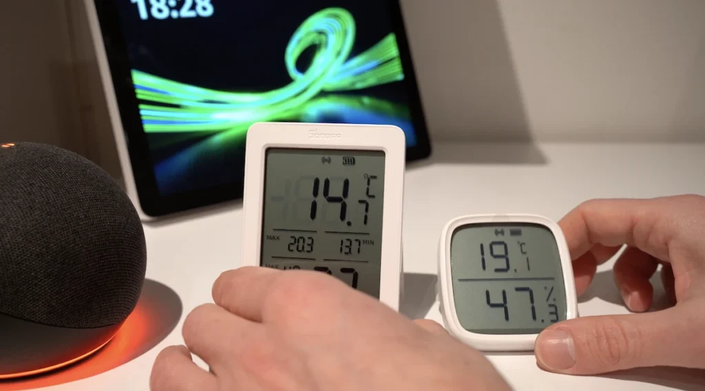 Sonoff SNZB-02DR2: Sensor de temperatura y humedad Zigbee con pantalla